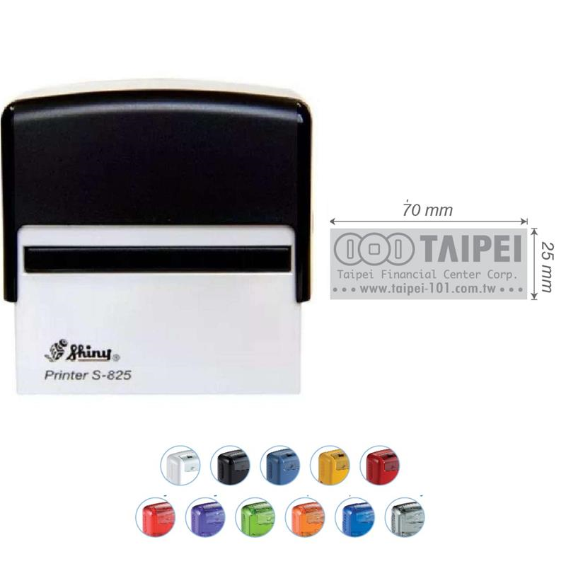 Istampa Kaşe ve Mürekkepleri SHINY S-825 SİYAH KASA SİYAH PED 70X25MM Satın Al