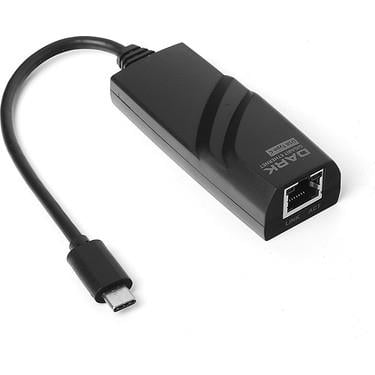 Kablolar ve Adaptörler Dark DK-AC-U31XGLAN USB3.1 Type-C - 10-100-1000 Gigabit LAN Ethernet Ağ Dönüştürücü Satın Al