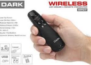 Kablolar ve Adaptörler Dark WP07 Kırmızı Lazerli Wireless Presenter Sunum Kumandası Satın Al