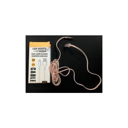 Kablolar ve Adaptörler Dataline Ct-07 2.4a Lightning Data Kablosu Hızlı Şarj 1,5mt Satın Al