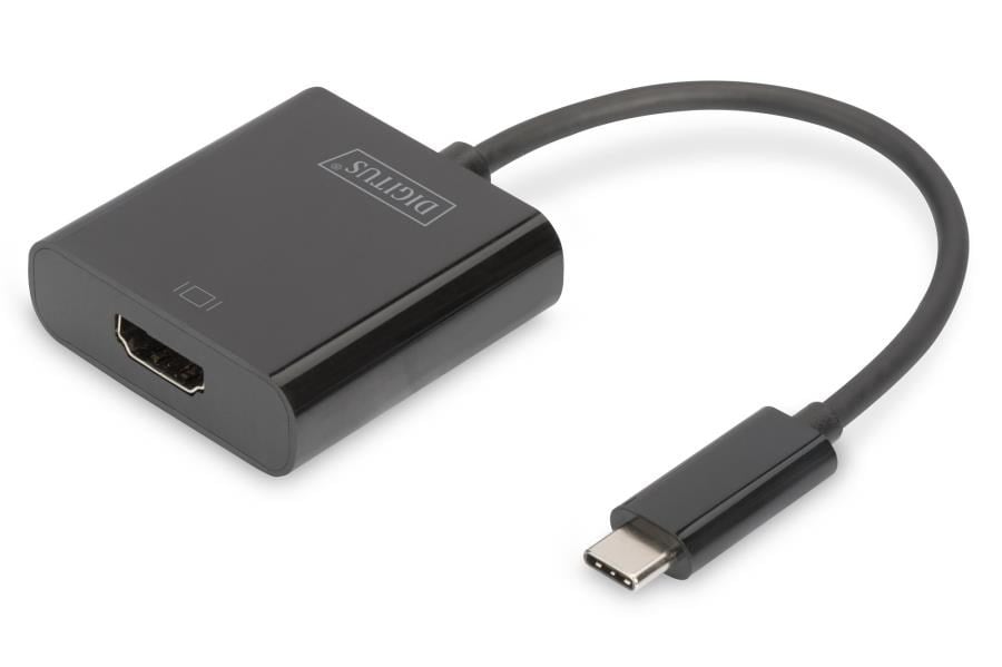 Kablolar ve Adaptörler Digitus DA-70852 USB 3.1 (Gen.1)(USB Tip C)HDMI  (Ultra HD, 4K, 3840 x 2160p@30Hz) Satın Al