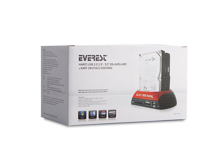 Kablolar ve Adaptörler EVEREST HDC-385 2.5