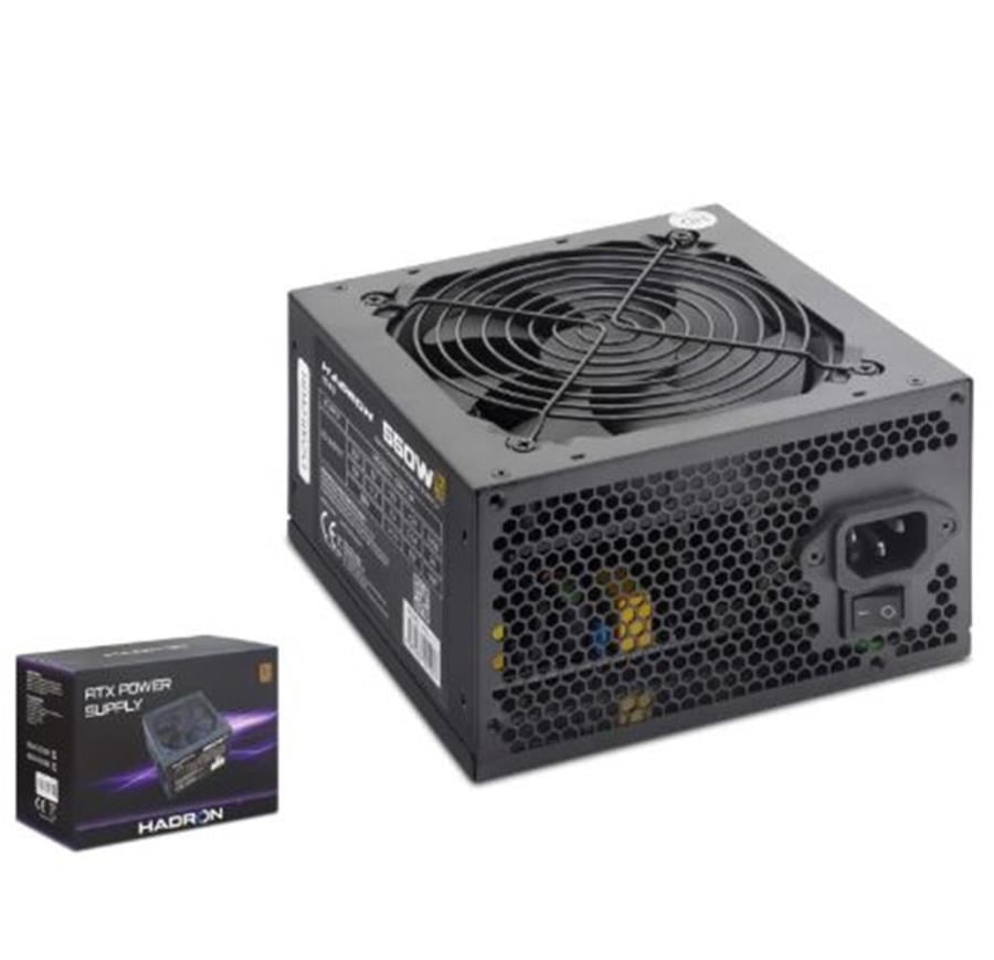 Kablolar ve Adaptörler HADRON HD423 PC Power Supply Güç Kaynağı 550W 12 cm Fan ATX 80 Plus Siyah Satın Al
