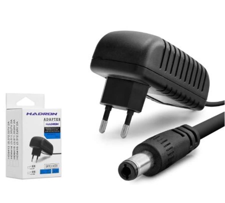 Kablolar ve Adaptörler HADRON HD8416 Modem Router Adaptörü 18W 9V 2A 5.5x2.5 mm Siyah Satın Al