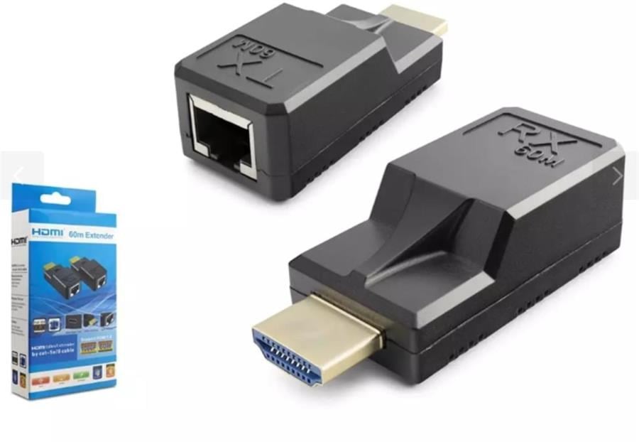 Kablolar ve Adaptörler Hadron HDX1375 60mt Hdmi Extender Siyah Mini (Type-C Port) Satın Al