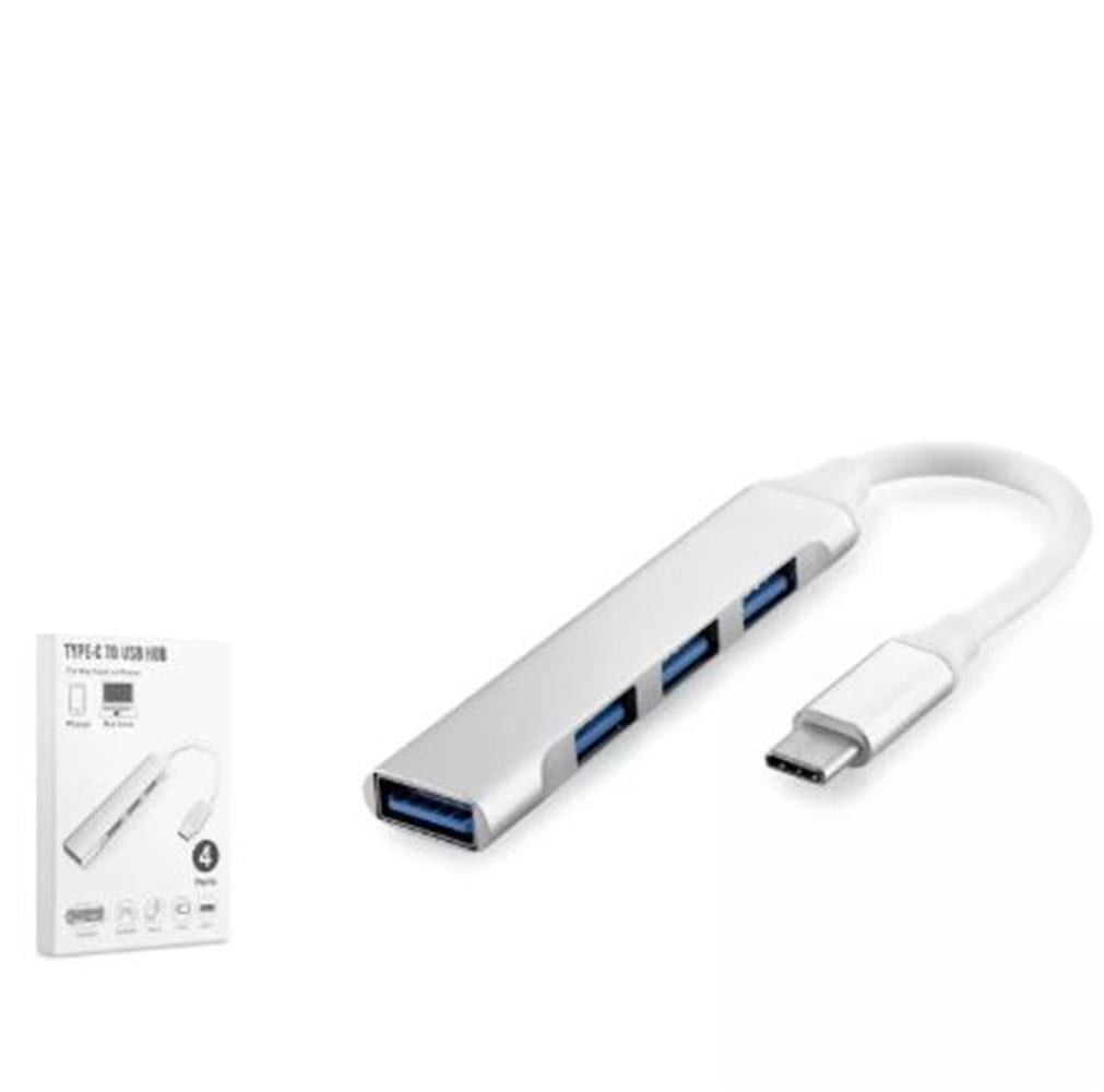 Kablolar ve Adaptörler HADRON HDX7032 TYPE-C HUB 4-USB BEYAZ Satın Al
