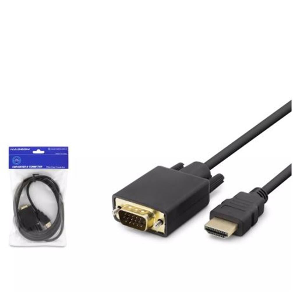 Kablolar ve Adaptörler HADRON HDX7795 HDMI TO VGA KABLO PVC 120HZ 1080P 1.8mt SİYAH Satın Al