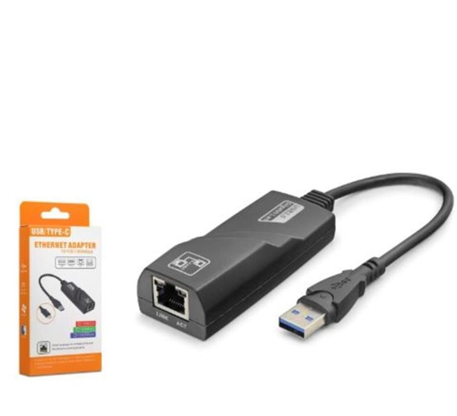 Kablolar ve Adaptörler HADRON HDX7867 USB 3.0 Ethernet Adaptör Gigabit Siyah Satın Al