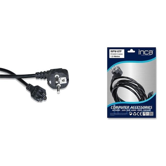 Kablolar ve Adaptörler Inca INPW-6TP 1,5mt Notebook Power Kablo Satın Al