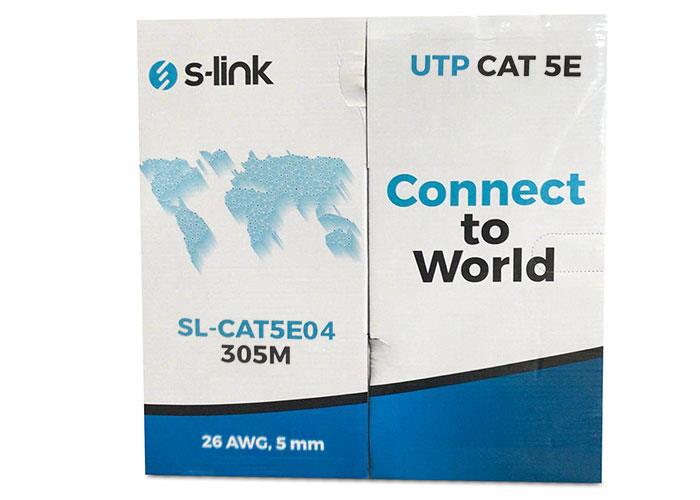 Kablolar ve Adaptörler S-LINK SL-CAT608 305MT UTP CAT6 KABLO 24 awg Satın Al