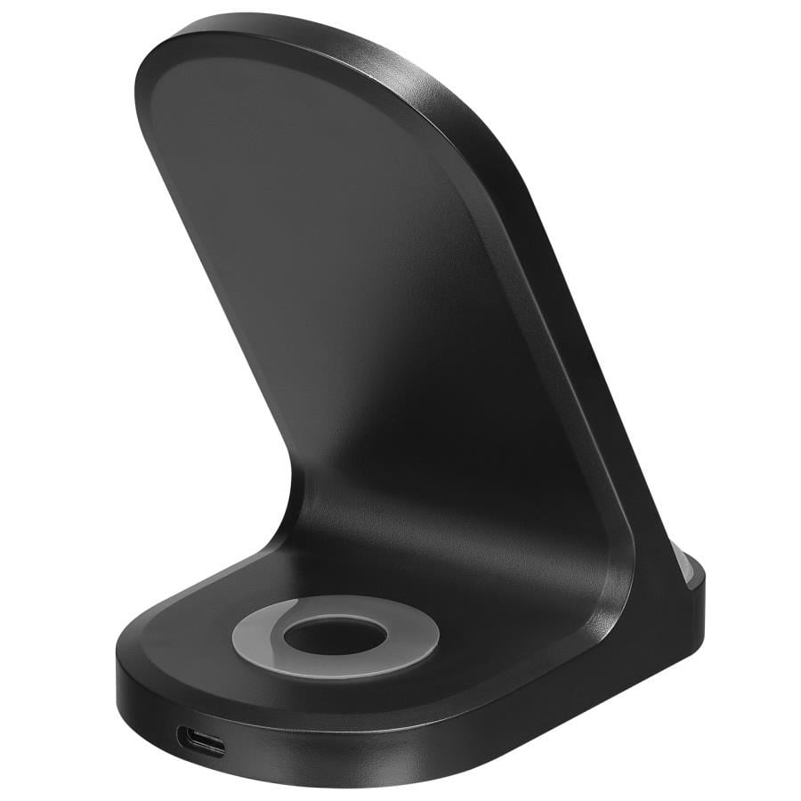 Kablolar ve Adaptörler S-link SL-CW05 Mobil Telefon Uyumlu 15W LED Logo PRM Siyah Kablosuz Şarj Cihazı Satın Al