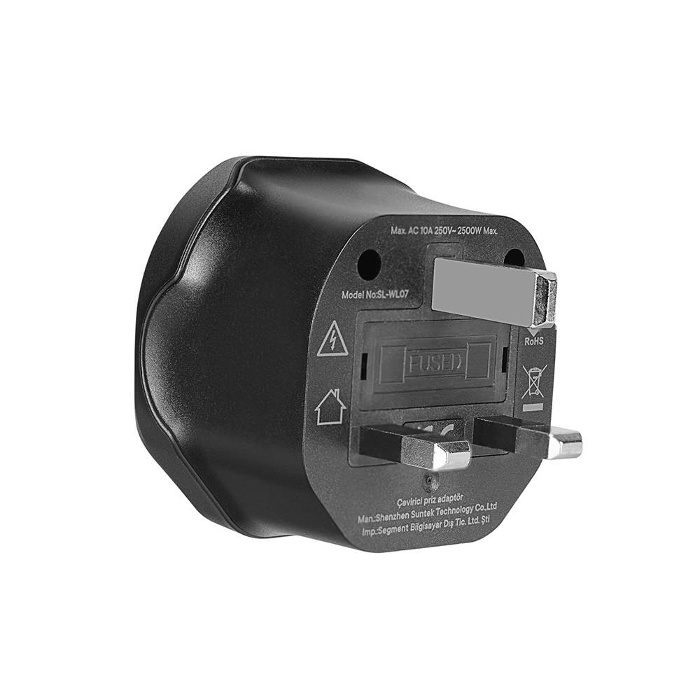 Kablolar ve Adaptörler S-link SL-WL07 Universal - İngiliz Çevirici Adaptör Satın Al