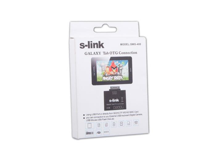 Kablolar ve Adaptörler S-link SMG-400 Samsung Galaxy Tablet Kart Okuyucu Satın Al