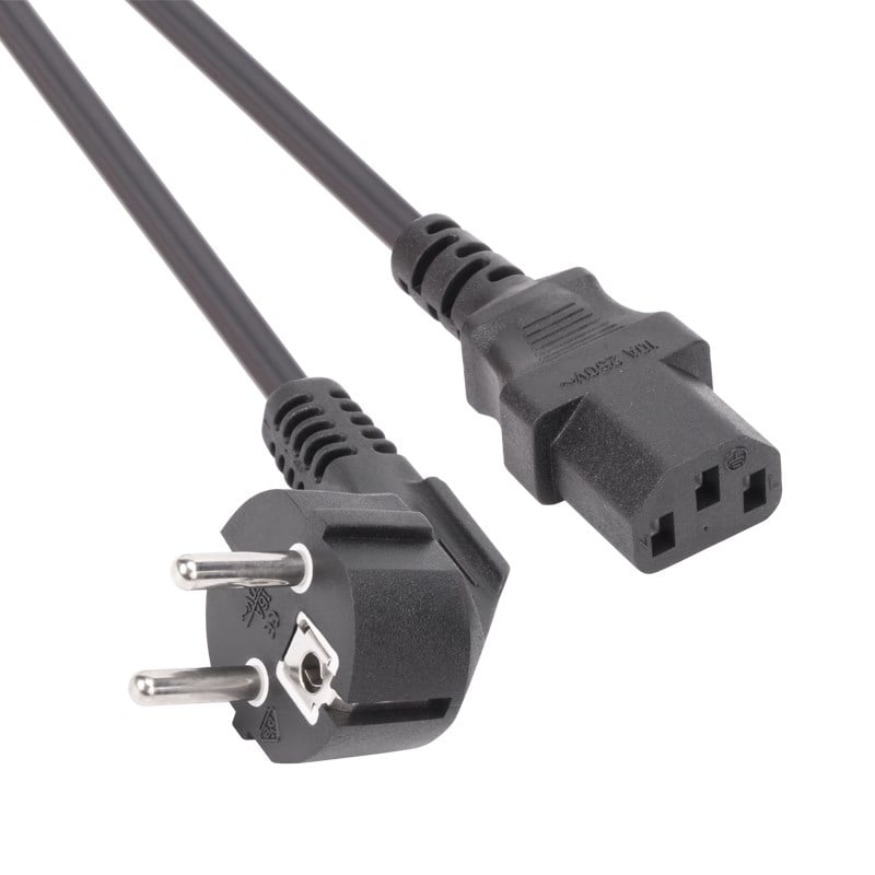 Kablolar ve Adaptörler Vcom CE021-3.0 0.5MM2 3.0MT Power Elektrik Kablosu Satın Al