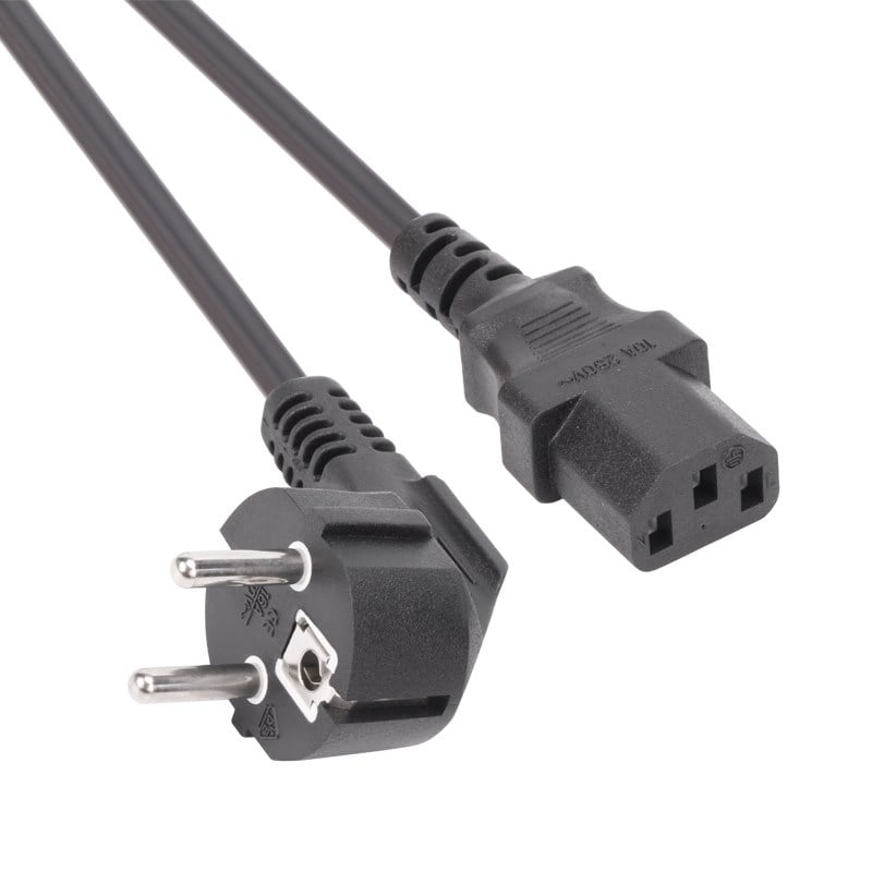 Kablolar ve Adaptörler Vcom CE021-3.0 0.5MM2 3.0MT Power Elektrik Kablosu Satın Al