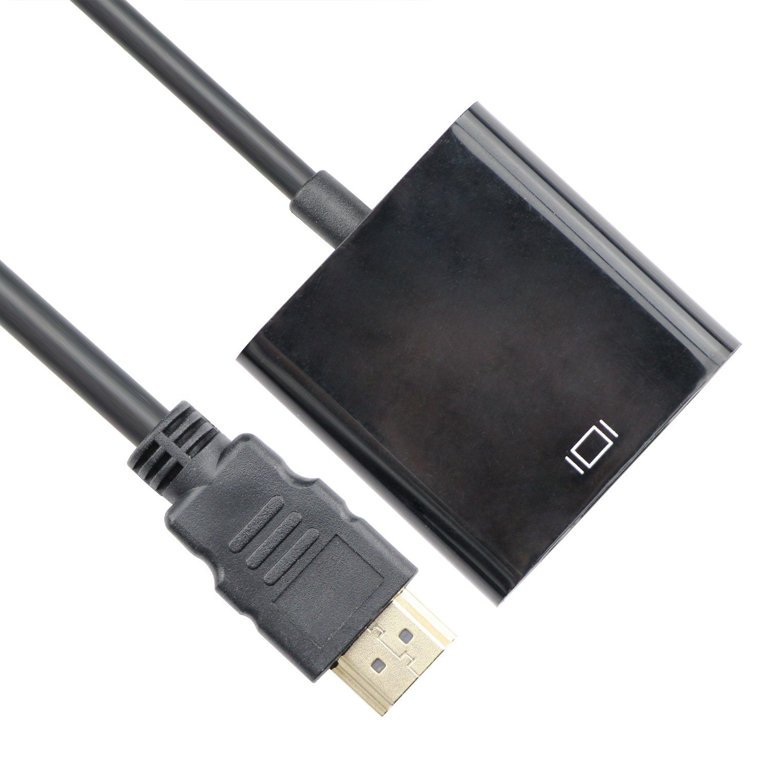 Kablolar ve Adaptörler Vcom CG591-B-0.15 Siyah Hdmi Erkek To Vga Dişi Dönüştürücü Satın Al