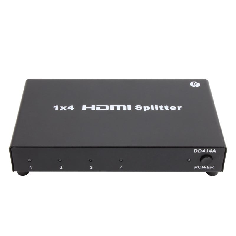 Kablolar ve Adaptörler Vcom DD414A 1-4 Port 1.4V 1080P Metal Hdmi Splitter Satın Al