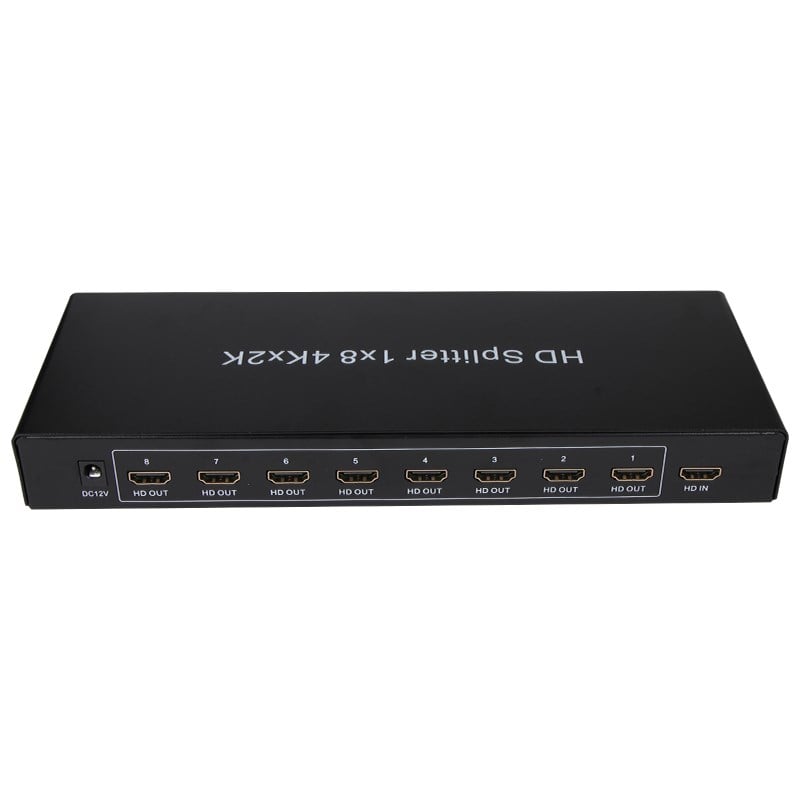 Kablolar ve Adaptörler Vcom DD448 1-8 Port 1.4V 4k@30hz Metal Hdmi Splitter Satın Al