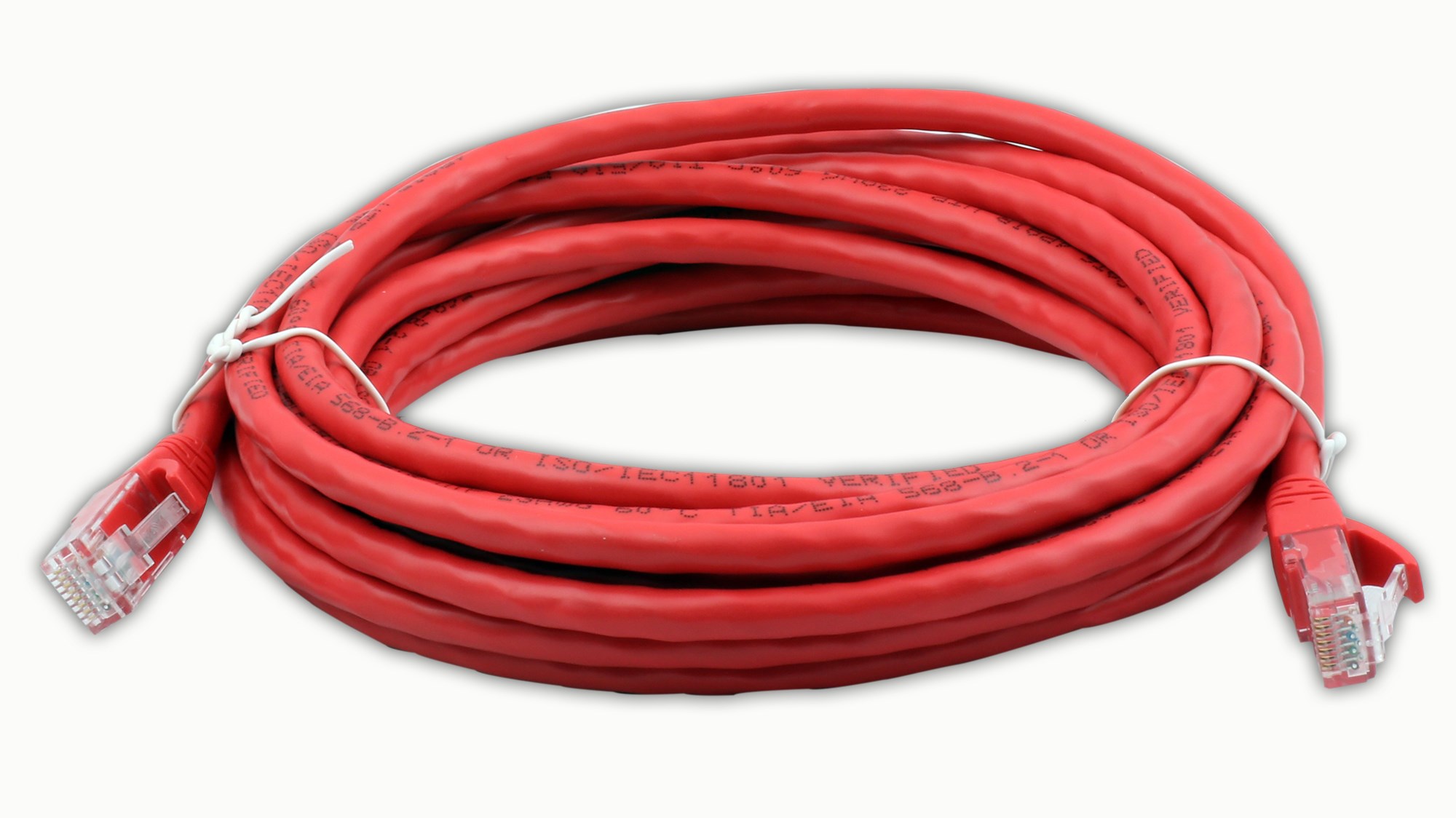 Kablolar ve Adaptörler Vcom NP611B-R-5.0 Cat6 5.0MT Kırmızı Utp Patch Kablo Satın Al