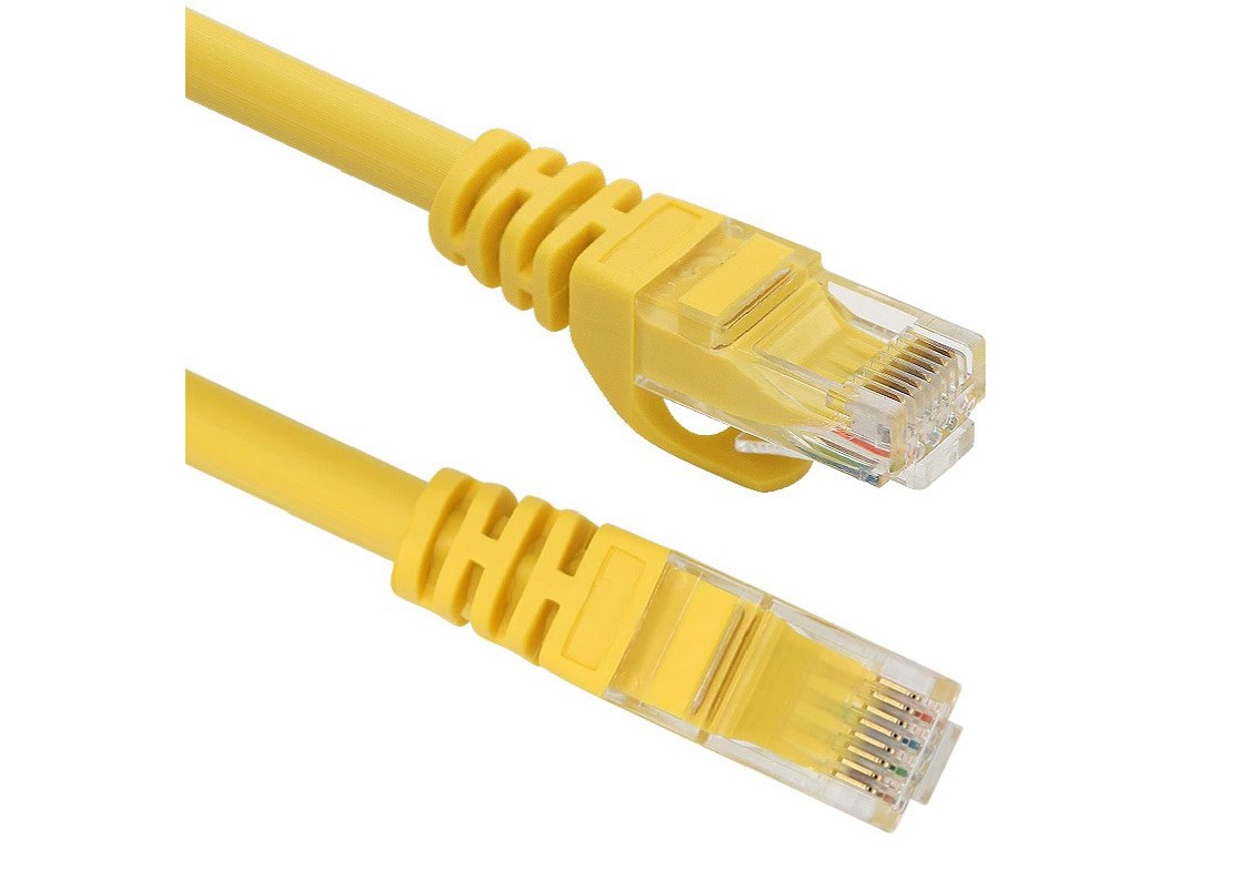 Kablolar ve Adaptörler Vcom NP611B-Y-1.5 Cat6 1.5MT Sarı Utp Patch Kablo Satın Al