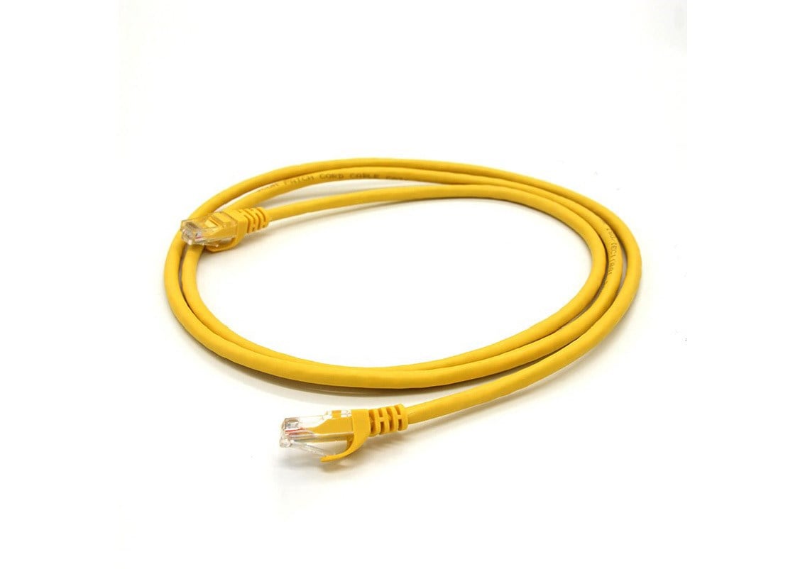 Kablolar ve Adaptörler Vcom NP611B-Y-1.5 Cat6 1.5MT Sarı Utp Patch Kablo Satın Al