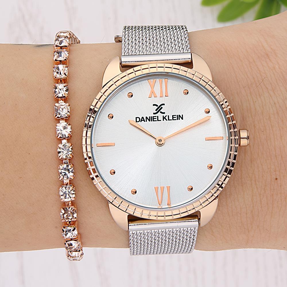 Kadın Kol Saatleri DANIEL KLEIN DK.1.12912.4 Bileklik Hediyeli Kadın Kol Saati Satın Al