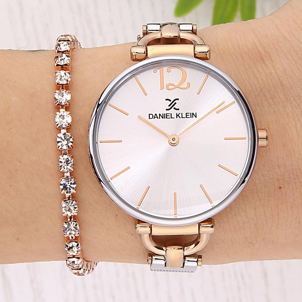 Kadın Kol Saatleri DANIEL KLEIN DK012860D-06 Bileklik Hediyeli Kadın Kol Saati Satın Al