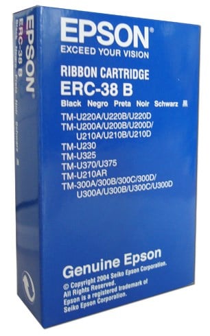 Kartuş Toner EPSON ERC-38B TM-U200D-210D-220-370-188 (S015374) Satın Al