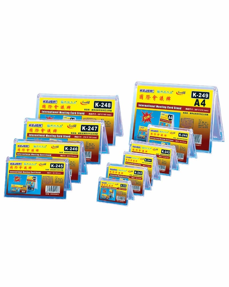 Kartvizitlikler KEJEA K-249 V TİPİ DİKEY KAİDE - A4(210X297MM) Satın Al