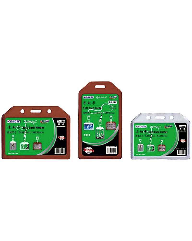 Kartvizitlikler KEJEA T-014 KAHVERENGİ DİKEY KART POŞETİ - 54X85MM - 100ADET Satın Al