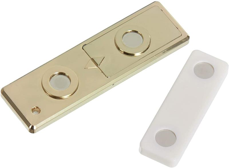 Kartvizitlikler KEJEA T-520G MIKNATISLI İSİMLİK ALTIN - 78X22MM - 25ADET Satın Al