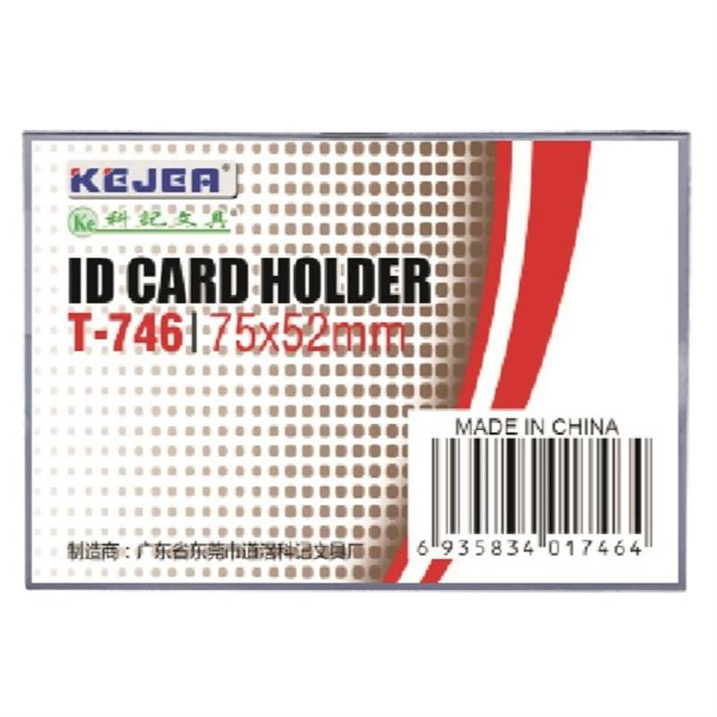 Kartvizitlikler KEJEA T-746 YAKA İSİMLİK KLİPSLİ - 75X52MM - 50ADET Satın Al