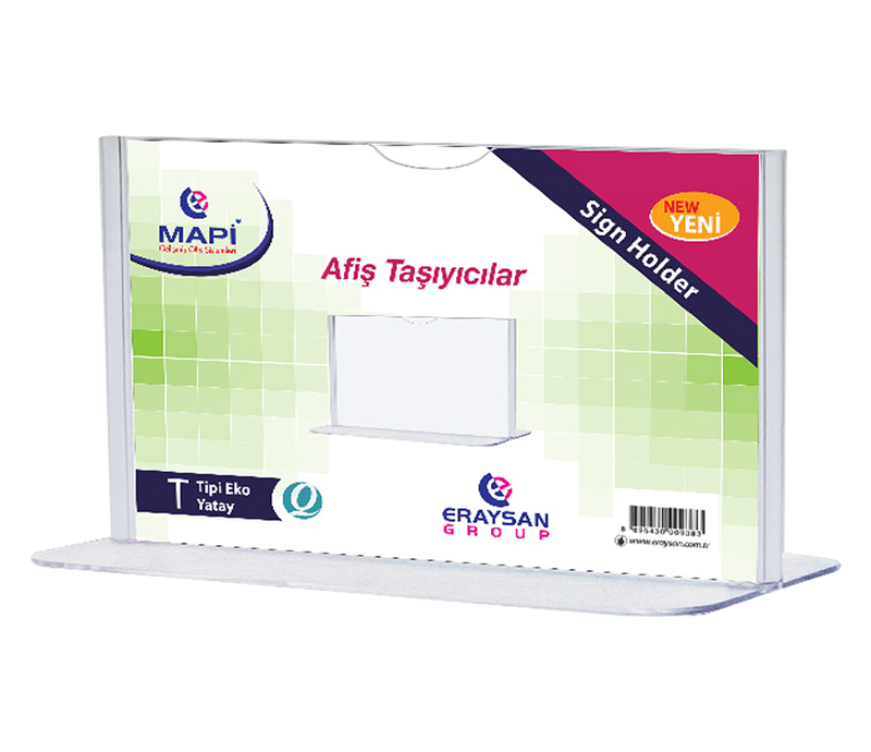 Kartvizitlikler MAPİ T TİPİ EKO YATAY AKRİLİKLER (A4) (297X210) Satın Al
