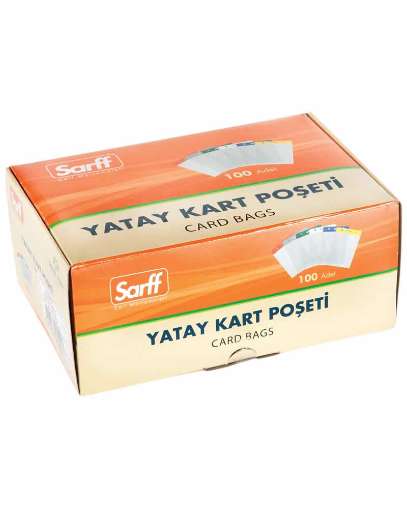 Kartvizitlikler SARFF 10X14.5CM ŞEFFAF KART POŞETİ - 100ADET Satın Al