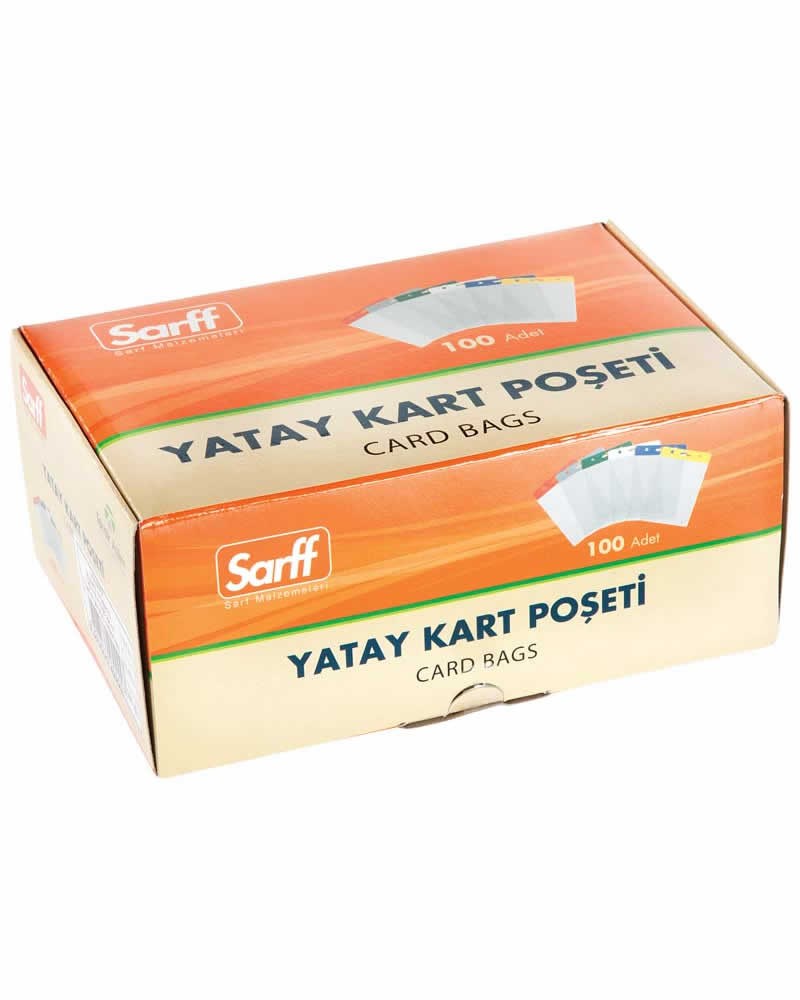 Kartvizitlikler SARFF 11.5X16CM ŞEFFAF KART POŞETİ - 100ADET Satın Al