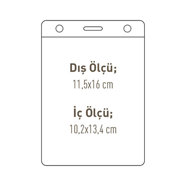 Kartvizitlikler SARFF 11.5X16CM ŞEFFAF KART POŞETİ - 100ADET Satın Al