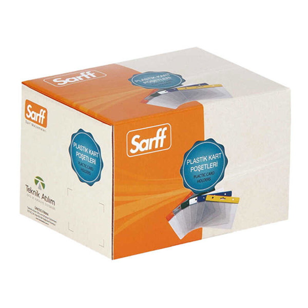 Kartvizitlikler SARFF 11.5X16CM ŞEFFAF KART POŞETİ - 100ADET Satın Al