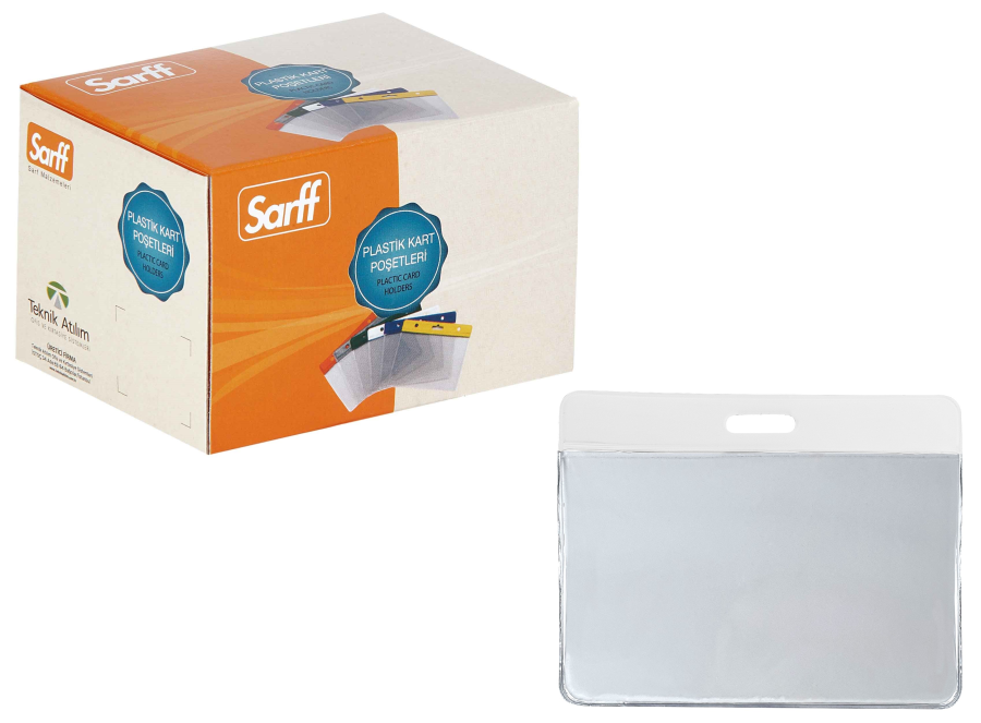 Kartvizitlikler SARFF 7.5X9.5CM BEYAZ KART POŞETİ - 100ADET Satın Al