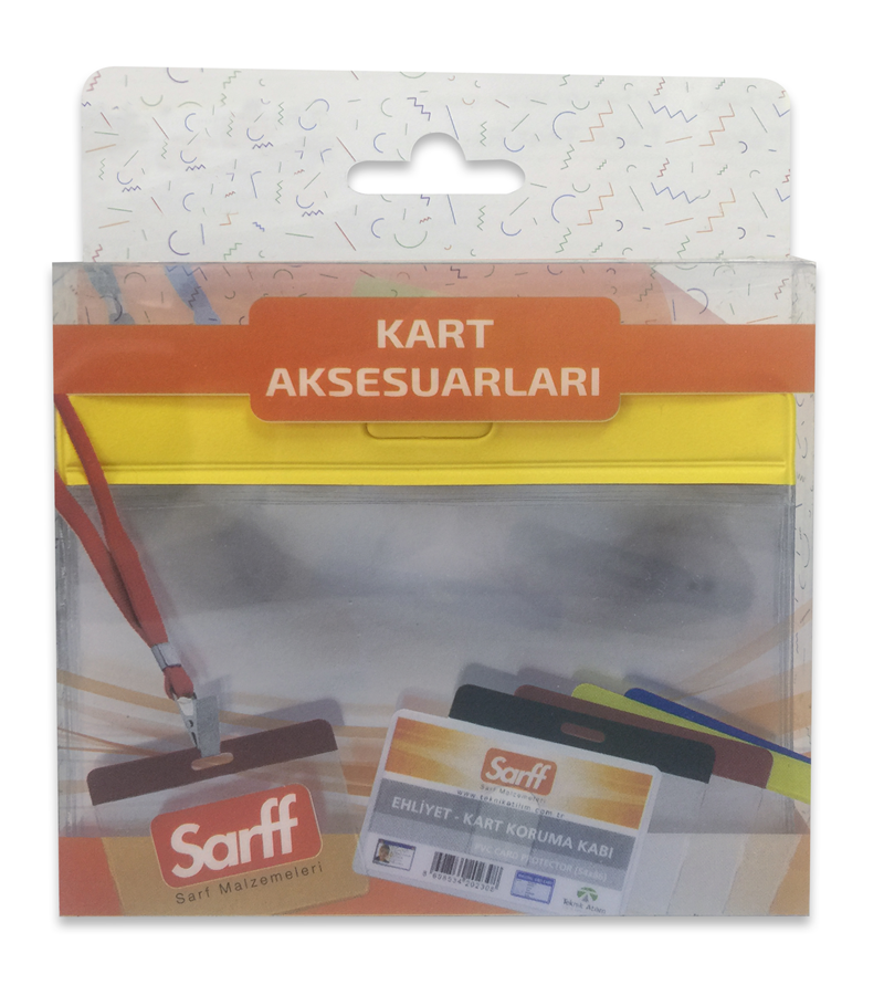 Kartvizitlikler SARFF 9.5X7.5CM SARI KART POŞETİ BLİSTER - 10ADET Satın Al