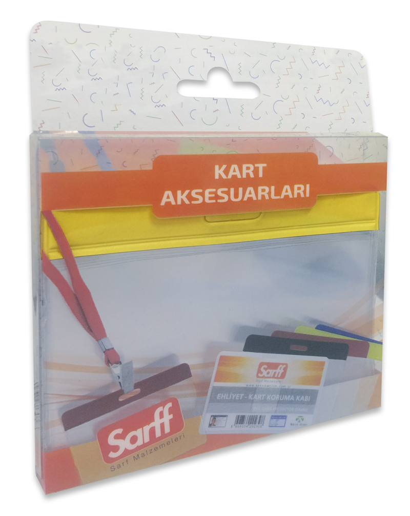 Kartvizitlikler SARFF 9.5X7.5CM SARI KART POŞETİ BLİSTER - 10ADET Satın Al