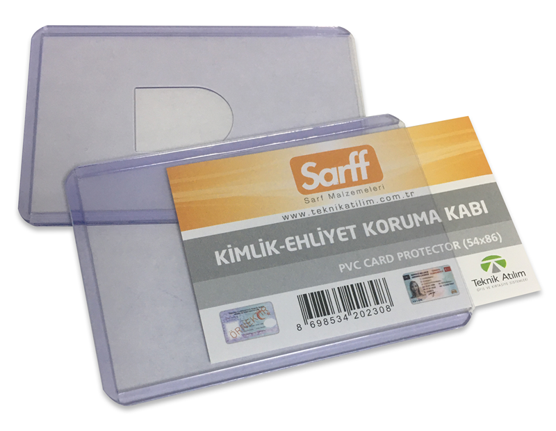 Kartvizitlikler SARFF A-031V PVC DİKEY EHLİYET KABI 85X55MM - 100ADET Satın Al