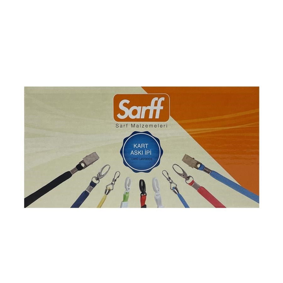 Kartvizitlikler Sarff KART ASKI İPİ BEYAZ 100 Adet Satın Al