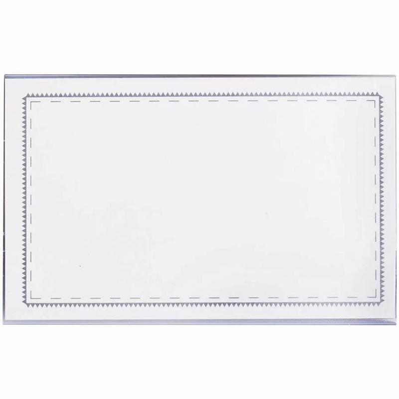 Kartvizitlikler SARFF PVC KOKART İĞNELİ - 50ADET Satın Al