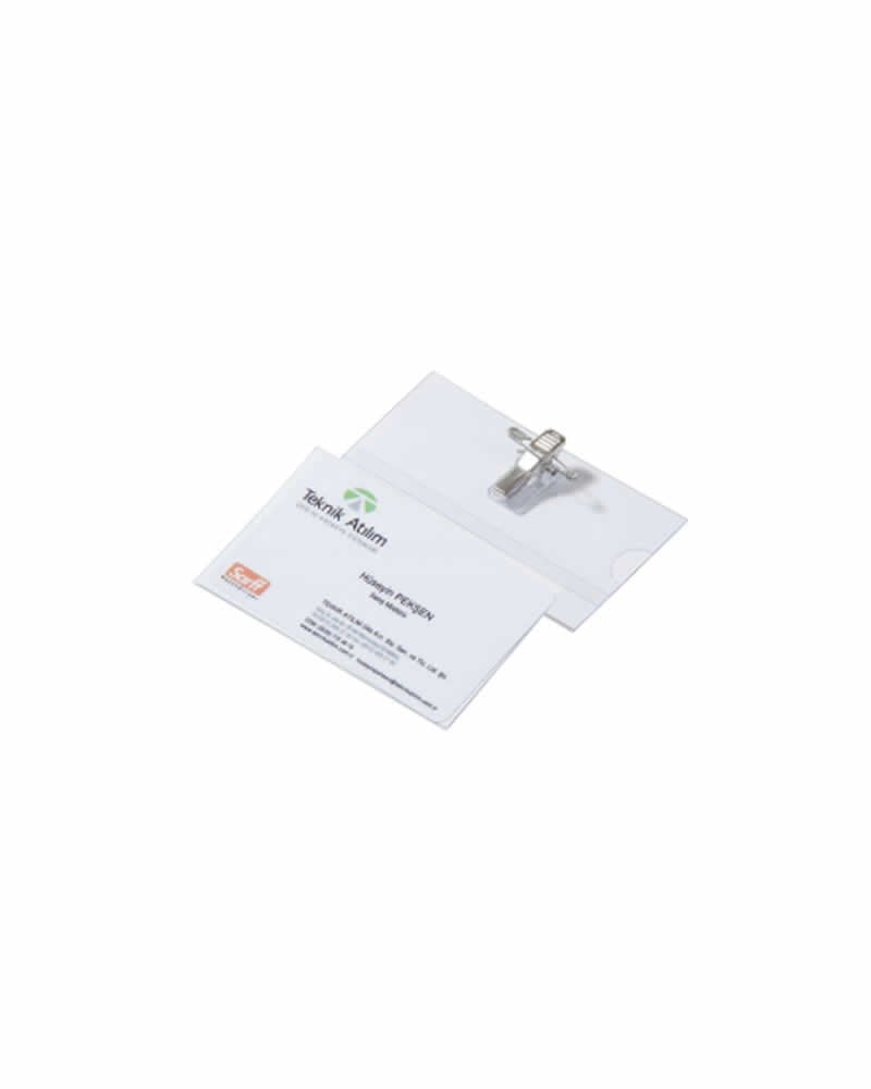 Kartvizitlikler SARFF PVC KOKART İĞNELİ - 50ADET Satın Al