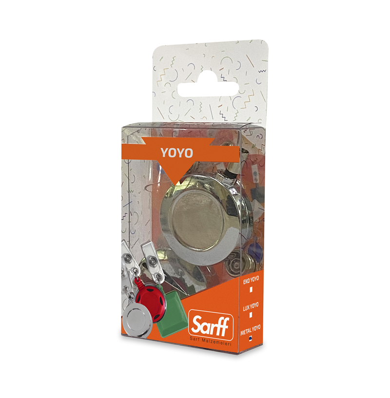 Kartvizitlikler SARFF YUVARLAK KANCALI METAL YOYO BLİSTER - 2ADET Satın Al