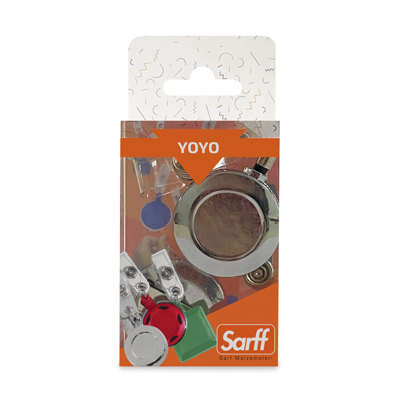 Kartvizitlikler SARFF YUVARLAK KANCALI METAL YOYO BLİSTER - 2ADET Satın Al