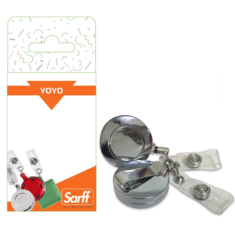 Kartvizitlikler SARFF YUVARLAK KANCALI METAL YOYO BLİSTER - 2ADET Satın Al