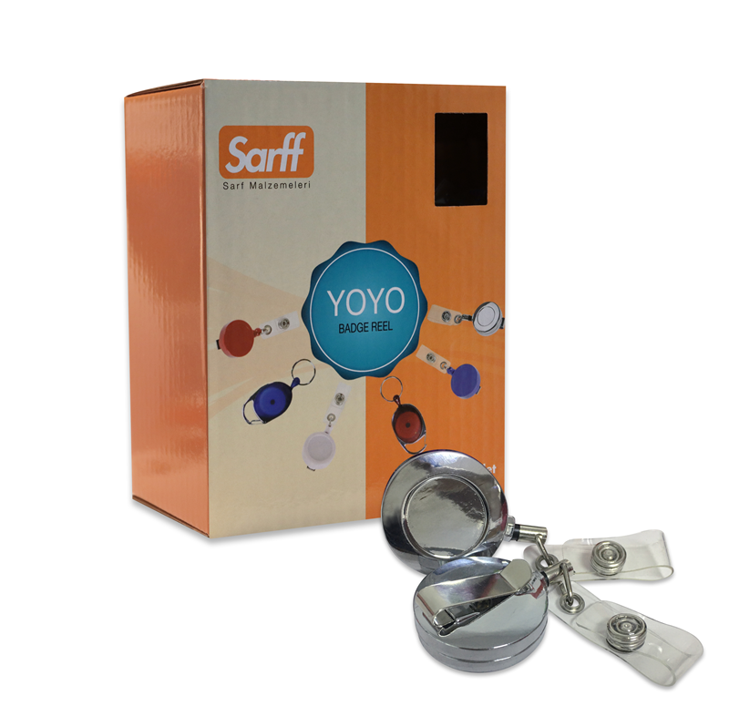 Kartvizitlikler SARFF YUVARLAK KANCALI METAL YOYO - 25ADET Satın Al