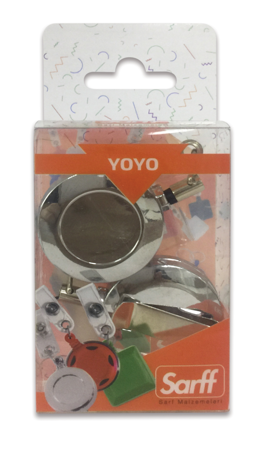 Kartvizitlikler SARFF YUVARLAK KANCALI METAL YOYO BLİSTER - 2ADET Satın Al
