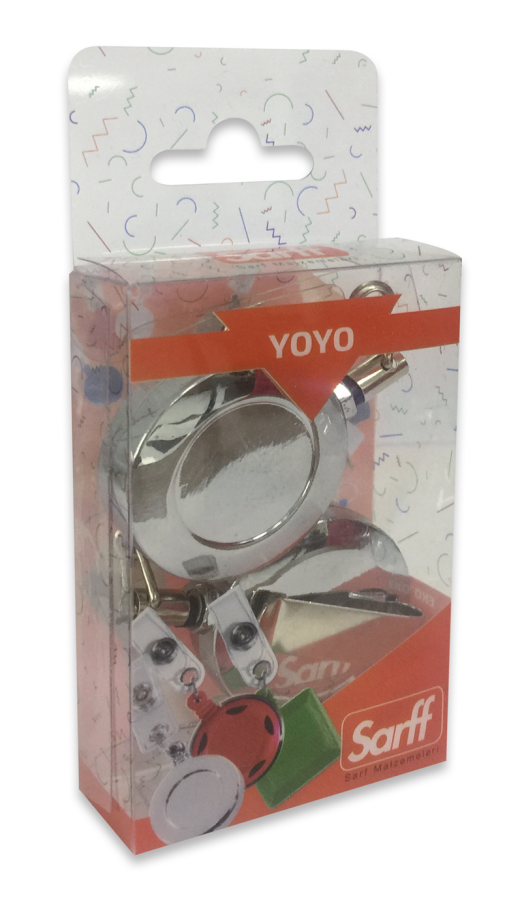Kartvizitlikler SARFF YUVARLAK KANCALI METAL YOYO BLİSTER - 2ADET Satın Al